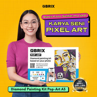 QBRIX Diamond Pop Art A3