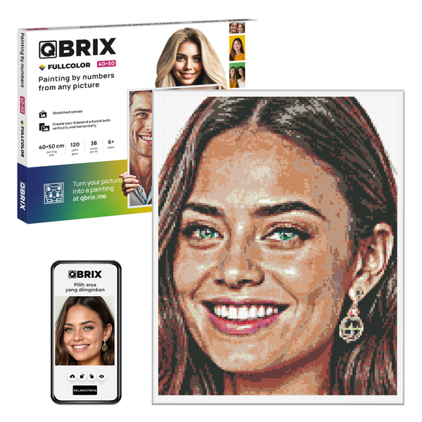 QBRIX Paint by Numbers - Full Color