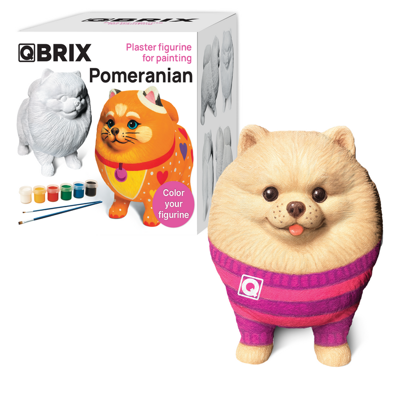QBRIX DIY Paintable Gypsum Figure
