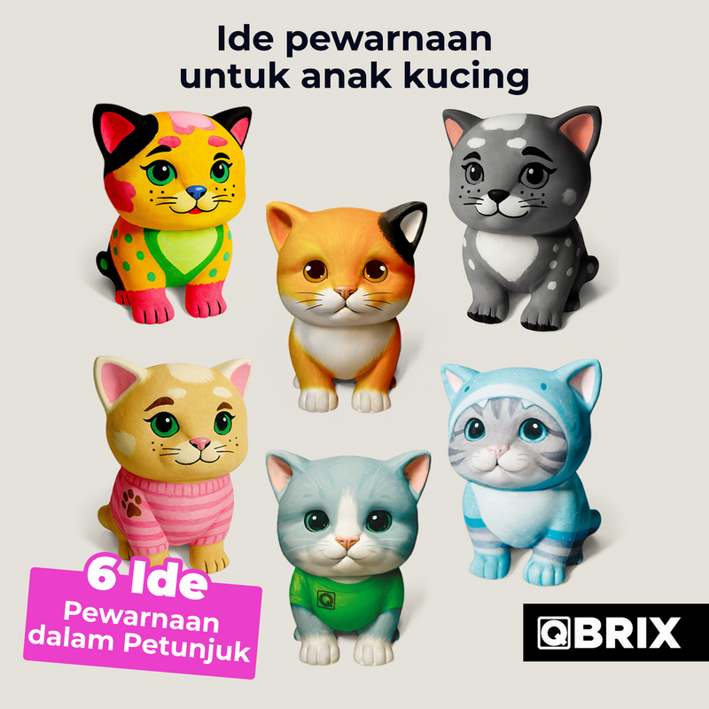 QBRIX DIY Paintable Gypsum Figure