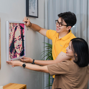 QBRIX Photo Constructor-RETROWAVE