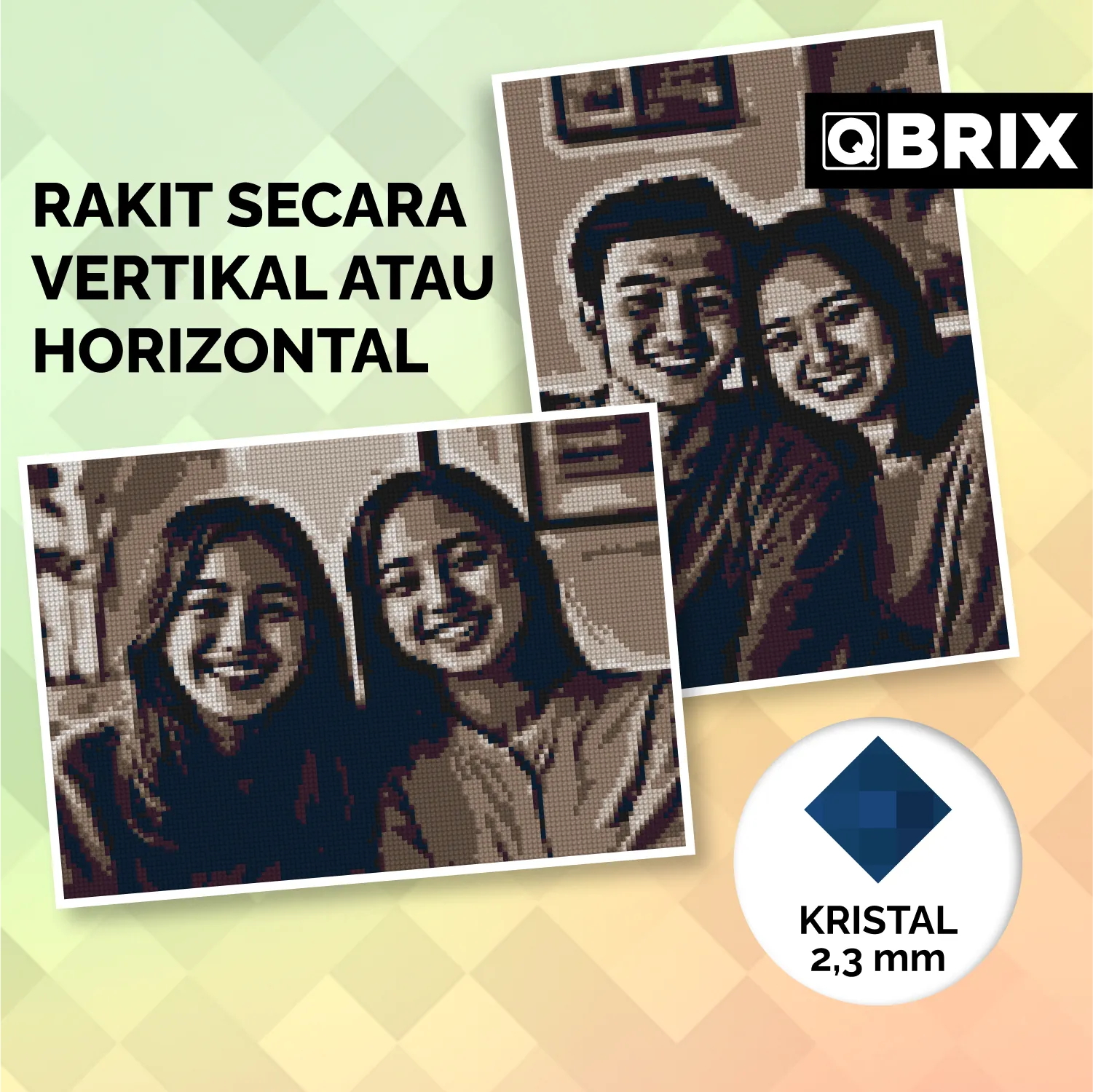 Qbrix Diamond Vintage