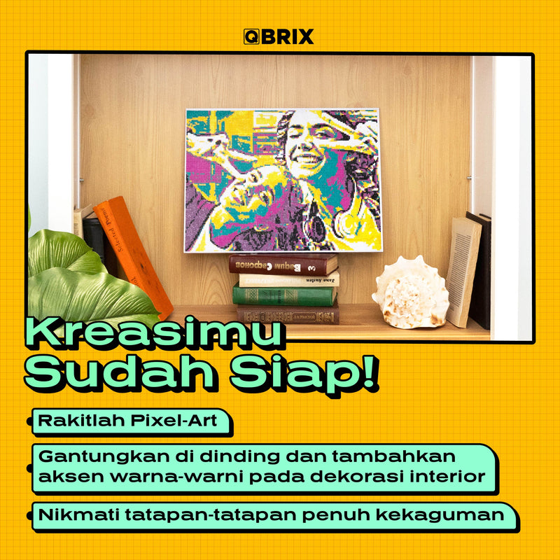 QBRIX Diamond Pop Art A3