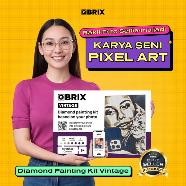 Qbrix Diamond Vintage A3