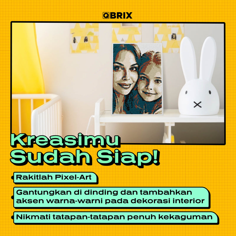 Qbrix Diamond Vintage A3