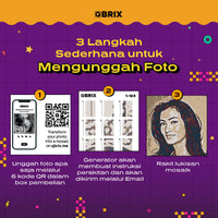 Qbrix Diamond Vintage A3
