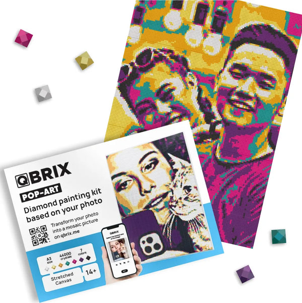 QBRIX Diamond Pop Art