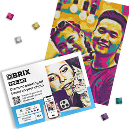 QBRIX Diamond Pop Art