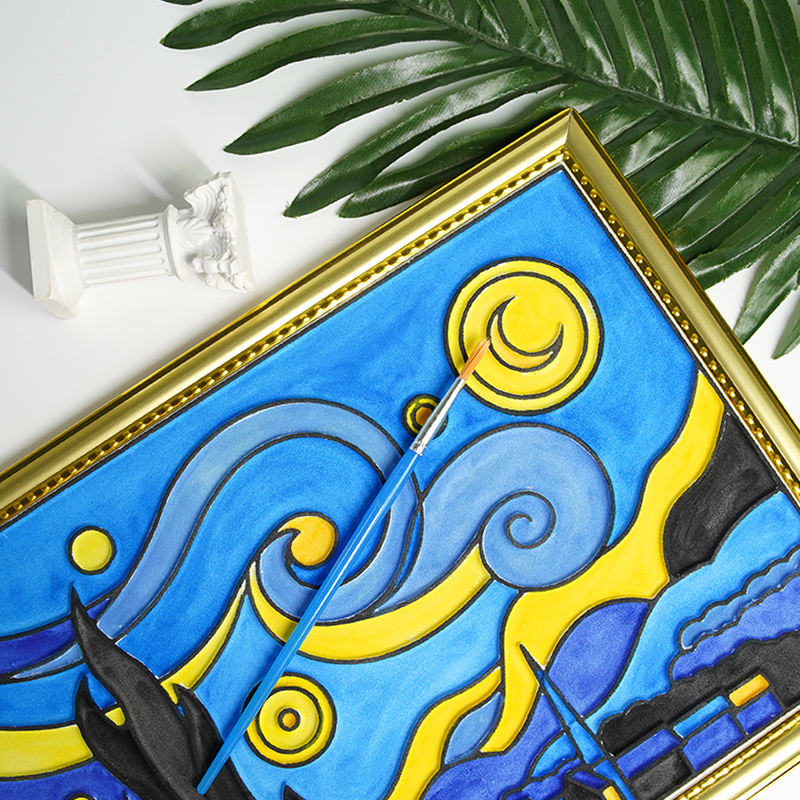 DIY Velvet Art Canvas – Lukis kanvas 3D dengan Cat Akrilik