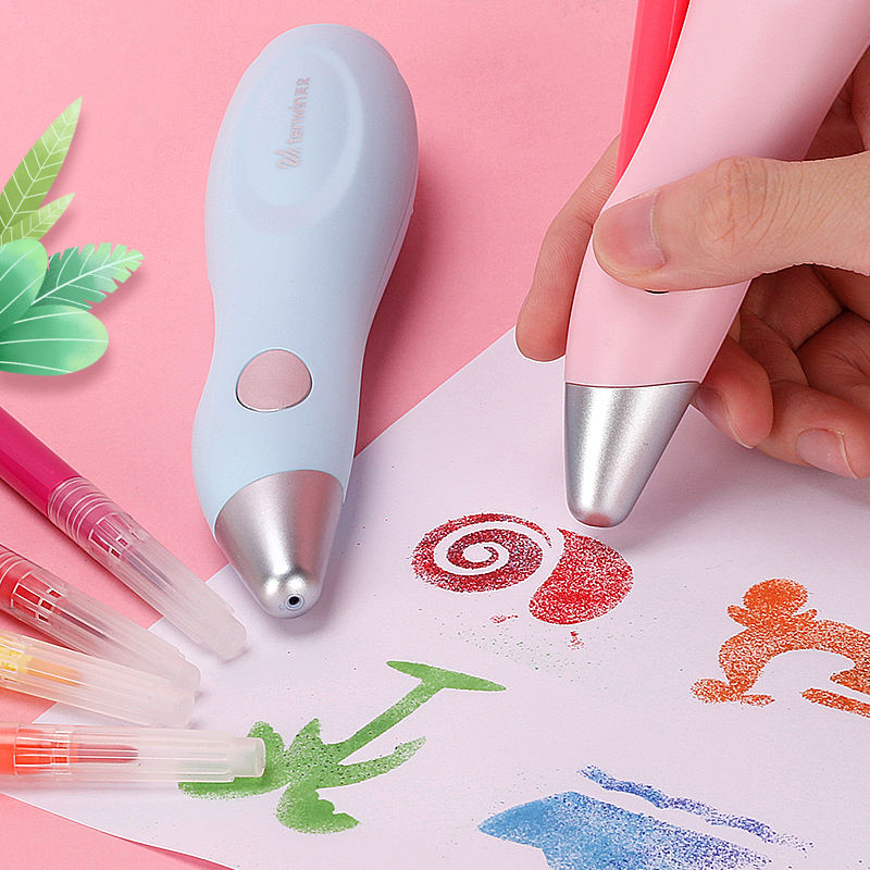 Electric Airbrush Marker Set – Set Spidol Semprot Kreatif untuk Anak
