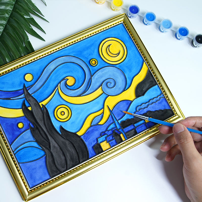 DIY Velvet Art Canvas – Lukis kanvas 3D dengan Cat Akrilik