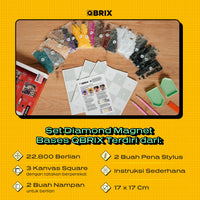 Qbrix Diamond Magnet Bases 3 in 1