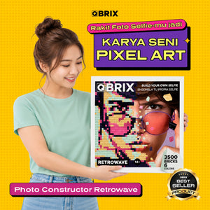 QBRIX Photo Constructor-RETROWAVE