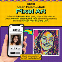QBRIX Photo Constructor-RETROWAVE