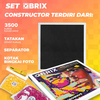 QBRIX Photo Constructor-RETROWAVE