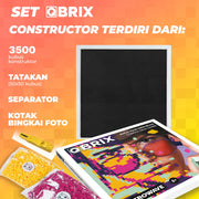 QBRIX Photo Constructor-RETROWAVE