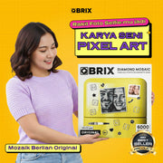 QBRIX Diamond painting kit Magnet bases: ORIGINAL