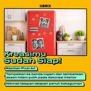 QBRIX Diamond painting kit Magnet bases: ORIGINAL