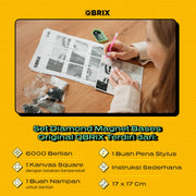 QBRIX Diamond painting kit Magnet bases: ORIGINAL
