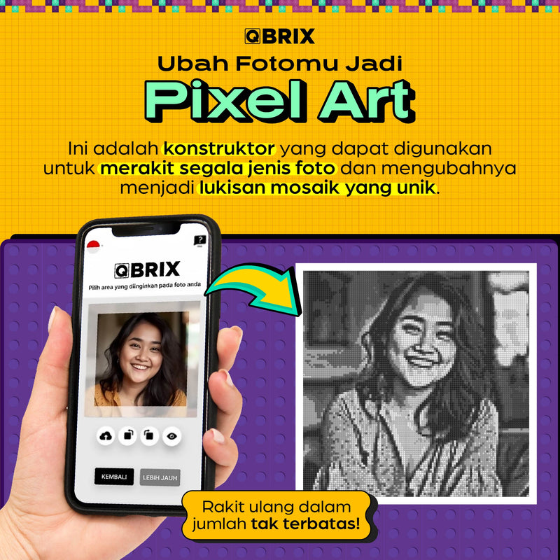 Qbrix Diamond Original A4