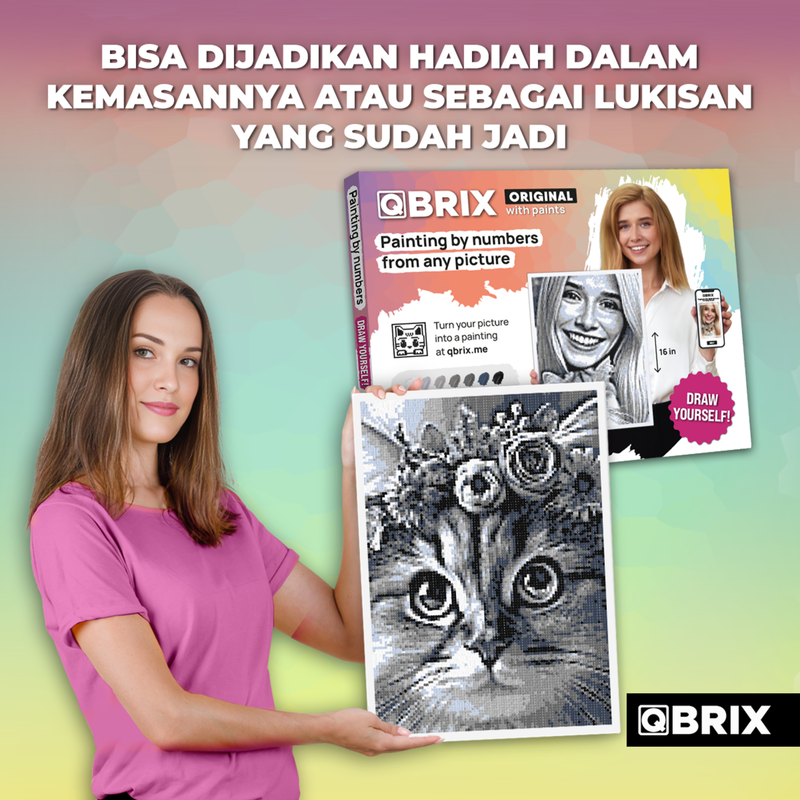 QBRIX Paint by Numbers - Original