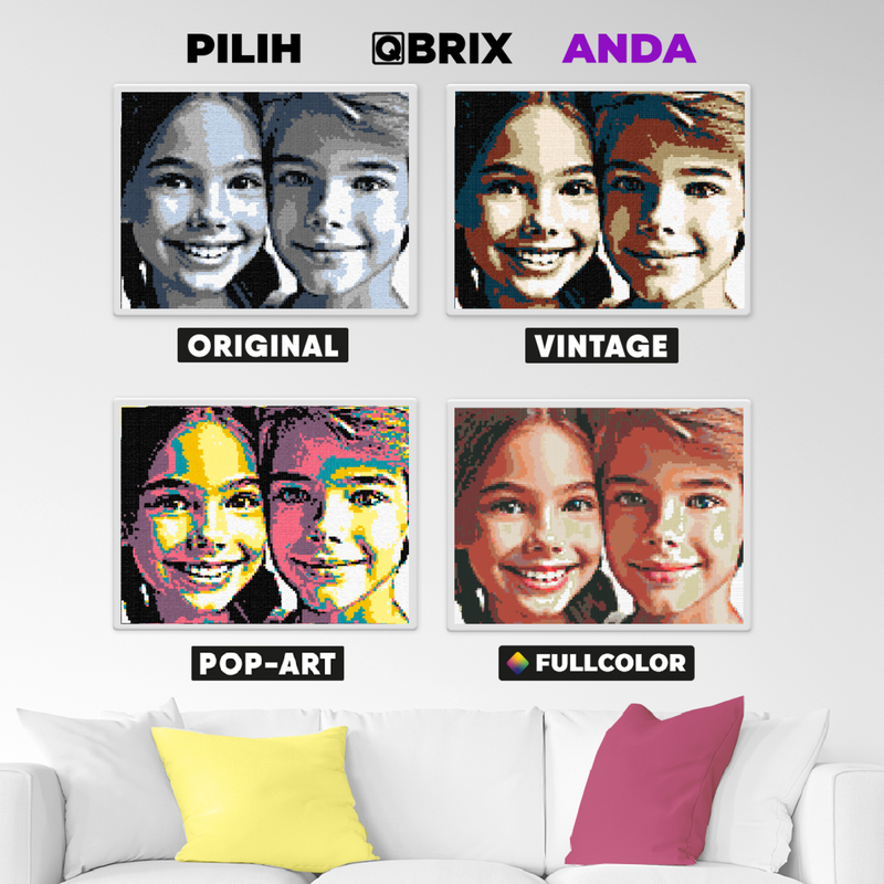 QBRIX Paint by Numbers - Original