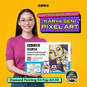 QBRIX Diamond Pop Art A3