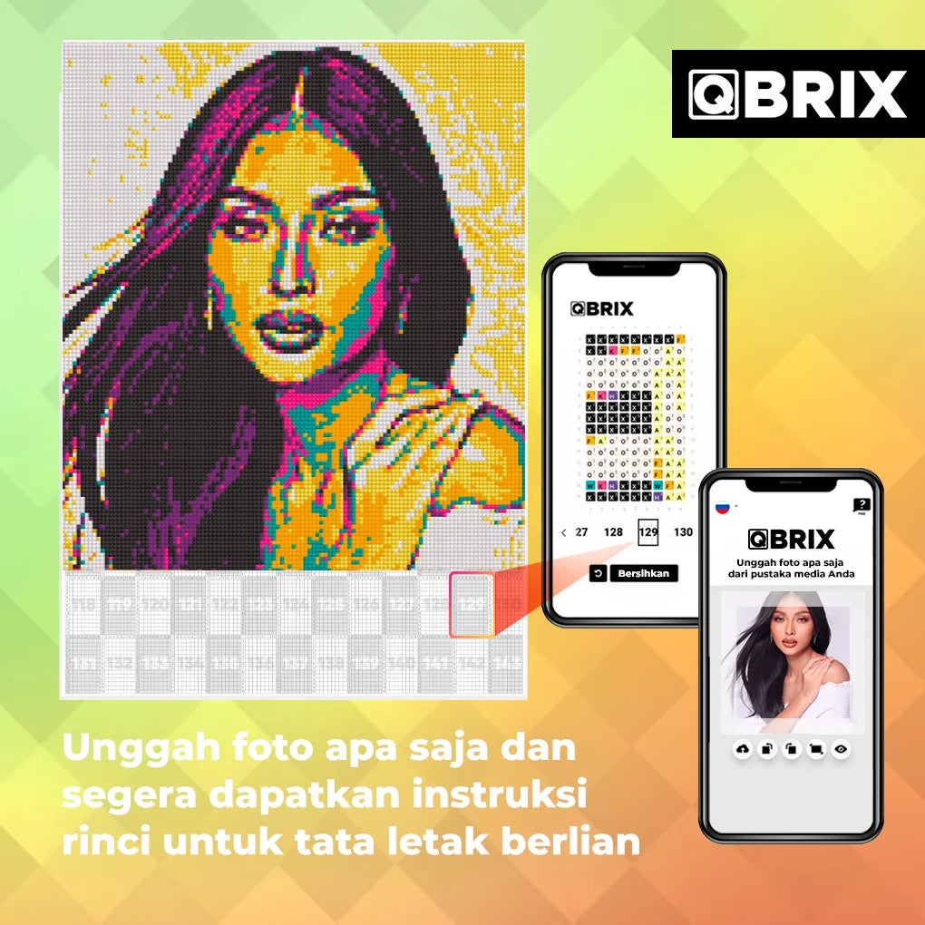 QBRIX Diamond Pop Art