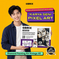 Qbrix Diamond Vintage A3
