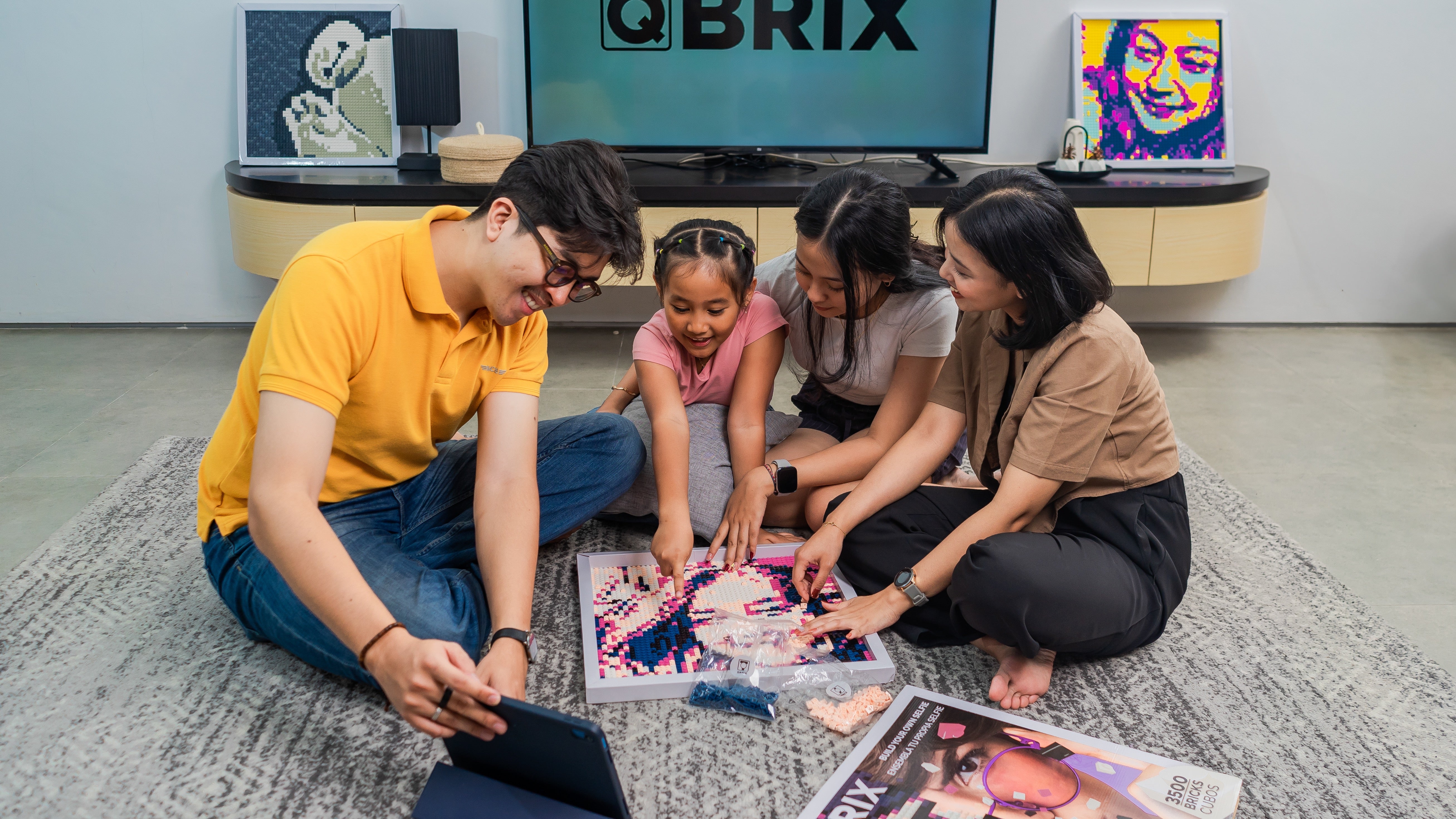 Qbrix — foto produk nyata