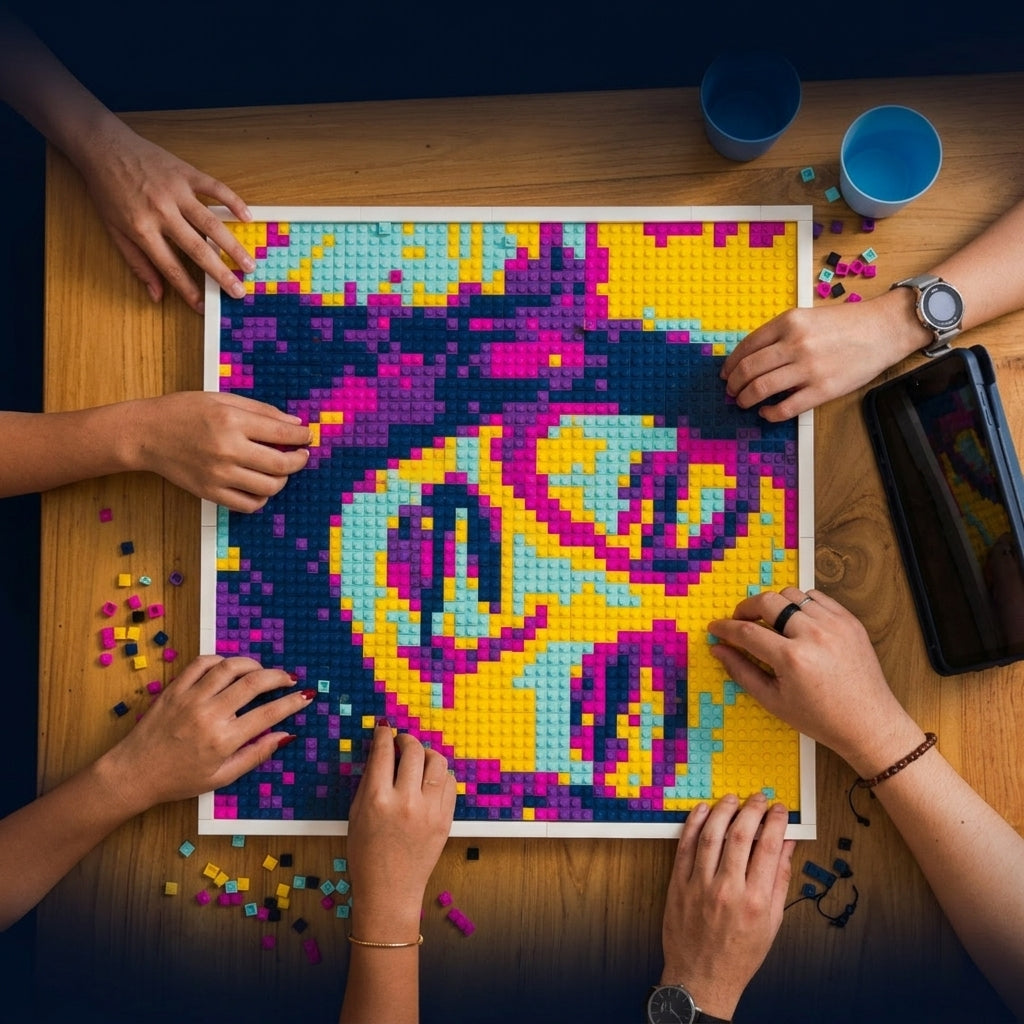 Qbrix — foto menjadi karya seni